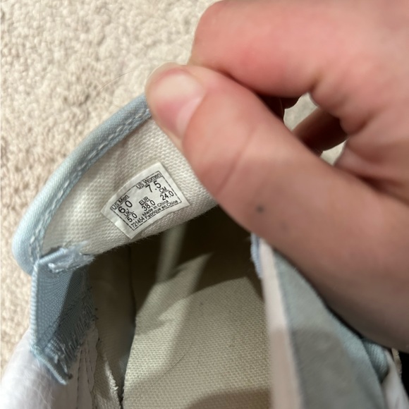 Blue slip on vans - Picture 2 of 2